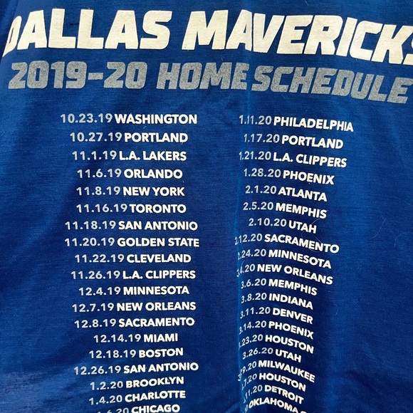 DALLAS MAVERICKS T-SHIRT - Picture 3 of 4